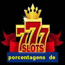 porcentagens de jogos pagantes
